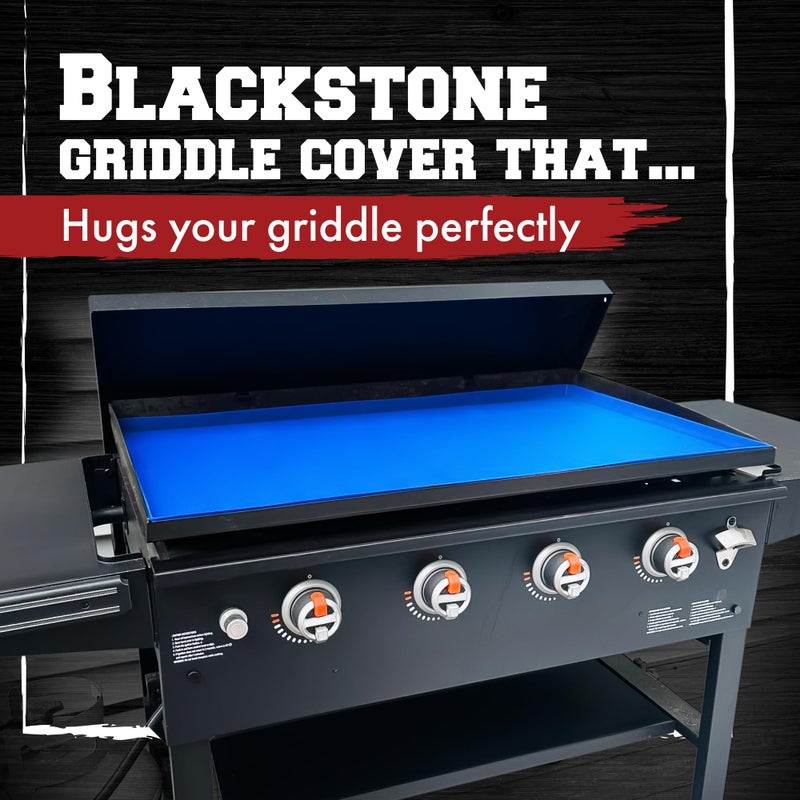 KITCHEN PERFECTION 36 Silicone Griddle Mat, 36 Inch Blackstone Griddle Cover - A Must Have Blackstone Griddle Accessories, Full Year Griddle Protection from Rust & Dirt - Heavy Duty & Food Grade - Image 2